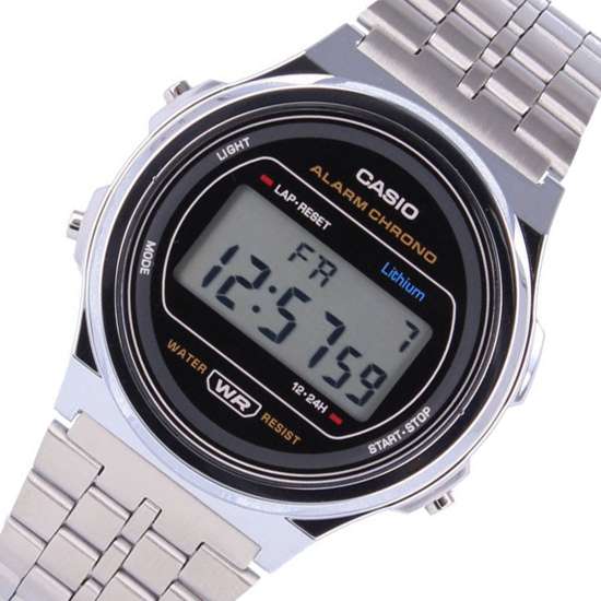 Casio Unisex Vintage A171WE-1A A171WE-1 A171WE Digital Watch – Kairos Watch  Studio