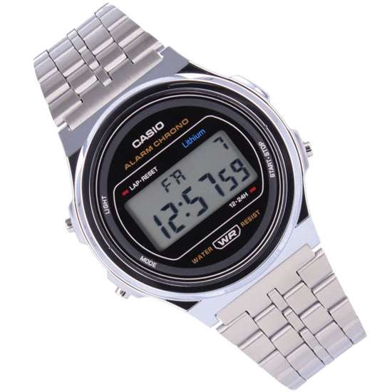Casio Unisex Vintage A171WE-1A A171WE-1 A171WE Digital Watch – Kairos Watch  Studio
