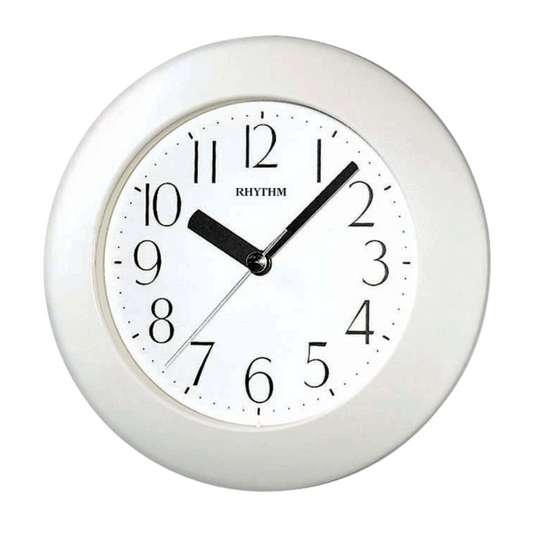 4KG652WR03 Rhythm Quartz Value Added White Dial Wall Clock (Singapore Only)