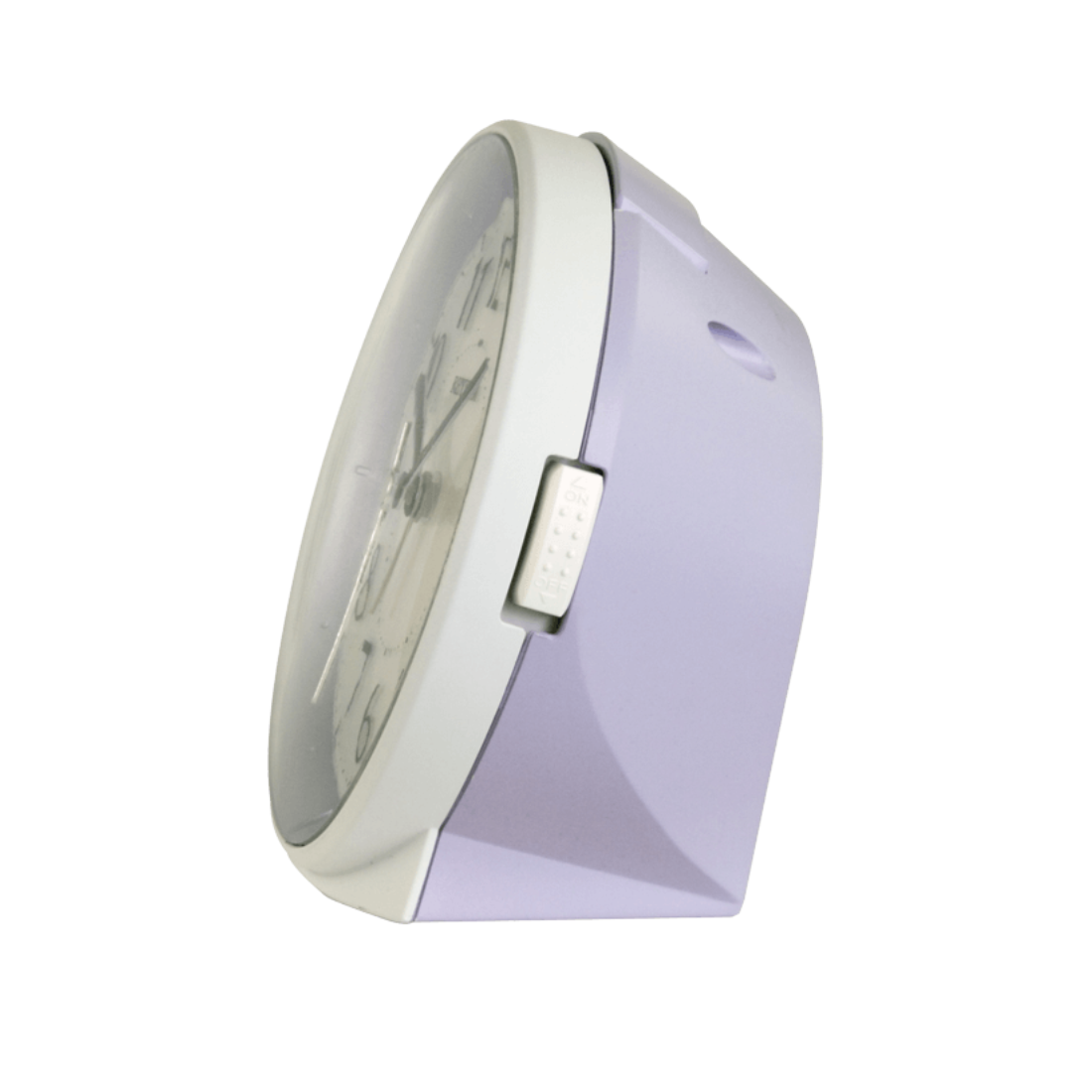 (Singapore Only) 8RE669SR12 Rhythm Beep Alarm Purple Clock