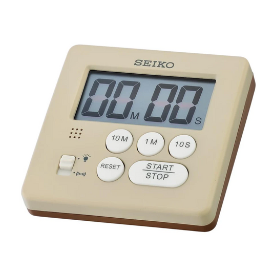 (Singapore Only) Seiko QHY002B Digital Countdown Timer Stopwatch Clock